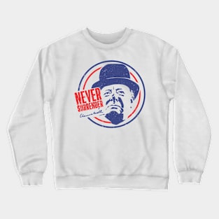 Winston Churchill - Never Surrender Vintage Crewneck Sweatshirt